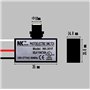 CENPEK AC 120-277V interrupteur photoélectrique bouton crépuscule à l'aube montage encastré commande photo interrupteur oculaire