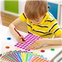 YARVPUV 5664 Pieces Gommettes Autocollantes Rondes 20mm 15mm 10mm Couleur Codage Étiquettes 16 Couleurs Gommettes Rondes pour Ca