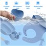 Coffret Repas Bebe,8 Pièces Assiette Ventouse pour Bébé Assiette Enfant avec Ventouse, Gobelet en Silicone, Cuillère, Fourchette