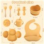 8 pièces : assiette pour bébé