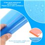 Set de 42 pochette plastique A4 ouvertes sur le côté – pochette A4 colorée en 8 couleurs – pochette transparente claire – pochet