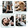 Lot de 16 paires de ciseaux de coiffeur et ciseaux à effiler en acier 440C - Ciseaux de coiffure professionnels de 6,7" - Access