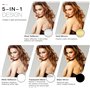 Lot de 2 5-en-1 Photographie Diffuseur，Panneau Réflecteur Photo Pliable，pour L'Éclairage Photo en Studio Ou Extérieur.