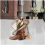 bottes de cowboy et chapeaux personnalisés en acrylique plat à suspendre pour voit