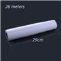 (26M *29CM) Rouleau Ruban Organza Tulle Bobine Tulle Blanche Pour Jupe de Mariée Chemin de Table Décoration Mariage Fête Anniver