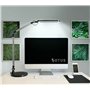 OTUS Lampe de Bureau avec Chargeur Sans Fil, Lampe de Table D'architecte LED Puissante avec 3 Températures de Couleur, Dimmable 