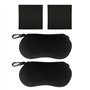 HDGSAFD 2 Étuis À Lunettes Et 2 Chiffons À Lunettes