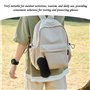 HDGSAFD 2 Étuis À Lunettes Et 2 Chiffons À Lunettes, Étui À Lunettes Portable Pour Une Utilisation En Extérieur, Sac De Rangemen
