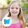 50 Mini Pinces À Cheveux Papillon Et 100 Élastiques En Caoutchouc, Jolies Pinces À Cheveux, Accessoires Pour Cheveux Pour Enfant