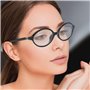 HDGSAFD Lunettes Ovales Anti-Lumière Bleue Pour Femmes, 2 Pièces, Lunettes De Lecture Rétro À La Mode, Accessoires De Protection