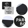 Lot De 2 Panneaux De Décoration En Acrylique Pour Boîte À Colis, Autocollants Auto-Adhésifs Pour Boîte À Colis