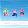 HDGSAFD Cintres À Jouets 20 Pièces, Mini Cintres en Plastique, Cintres De Poupée, Accessoires De Poupée, Jouets pour Filles