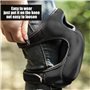 CVDYWDJIE 1 Paire De Genouillères en Éponge Noire, Genouillères Élastiques, Genouillères De Protection, Genouillères De Jardinag