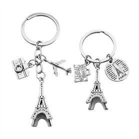 Porte-Clés Tour Eiffel 2 Pièces