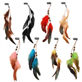 8 Pièces D'Épingles À Cheveux En Plumes