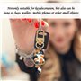 7 Chèques De Chat, Pendentifs Animaux Mignons, Clés De Caricature Créative De Dessins Animés Et Mini Ornements De Sac Amusants.