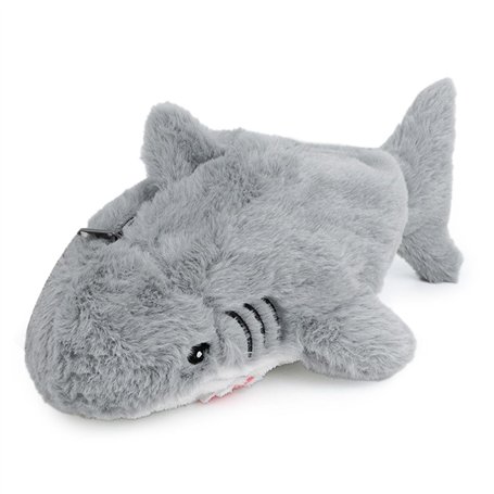 1 Pièce Trousse À Crayons Requin Gris