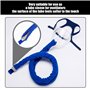 CHROMACRAFT Couvercle Bleu De Tuyau De Ventilateur 1 Pièce, Couvercle De Protection De Tuyau De Ventilateur, Couvercle Anti-Pous