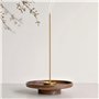 brûleur d'encens lotus avec récipient à cendres amovible