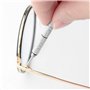 Tournevis 4 pièces avec mallette de rangement en 1 pièce, mini tournevis à lunettes, kit de réparation de précision, mini tourne