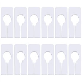Lot de 12 séparateurs de penderie