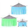 JTMKYO Lot de 2 hamacs pour cochon d'Inde avec 6 crochets - Petit animal - Grand accessoire de cage à cachette - Hamac en tissu