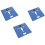 JTMKYO Lot de 2 gilets réfléchissants pour enfants avec 2 pendentifs réfléchissants en forme d'étoile, gilets réfléchissants à 3