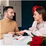 YSJCHEBS 2 Coffrets Cadeaux À Nœud Rose, 2 Sacs À Main Blancs, Boîte De Rangement De Bijoux Avec Couvercle, Petite Boîte Cadeau 