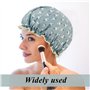 3 Pièces Bouchon De Douche Étanche, Accessoires De Bain, Casquette De Douche De Dessin Animé, Casquette Double, Bonnet De Douche