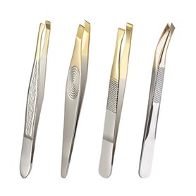 4 Morceaux De Pincettes En Acier Inoxydable