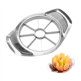 1 coupe-pomme en acier inoxydable
