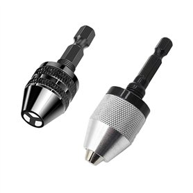 Mandrin Électrique 2 Pièces - Adaptateur de Mandrin Hexagonal
