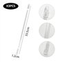 Lot de 3 tringles à rideaux de 30,5 cm - En acrylique transparent - Tringle pivotante - Tringle transparente - Accessoires pour 