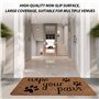 1 tapis antidérapant pour la cuisine, tapis antidérapant pour l'entrée de la maison, tapis de sol intérieur durable paillasson a