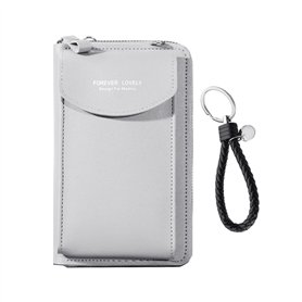 NyxSeat 1 sac à bandoulière pour téléphone portable avec 1 porte-clés en corde tressée