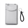 NyxSeat 1 sac à bandoulière pour téléphone portable avec 1 porte-clés en corde tressée