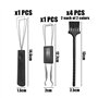 4 brosses de nettoyage