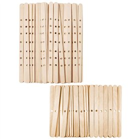 100 Morceaux De Bâtons en Bois
