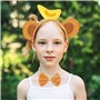 OAOSDH Bandeau De Singe De 1 Pièce, Nœud Papillon 1 Pièce Et Queue 1 Pièce, Accessoires De Costumes De Singe, Accessoires en Pel