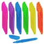 24 Surligneurs Inclinés De Couleur