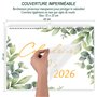 Calendrier Magnetique Frigo Juil. 2025 à Déc. 2026(18 Mois) – planificateur/organisate