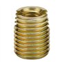 20Pcs 302 inserts auto-taraudeurs, inserts taraudés en acier au carbone, insert en bois écrou meubles inserts en bois inserts fi