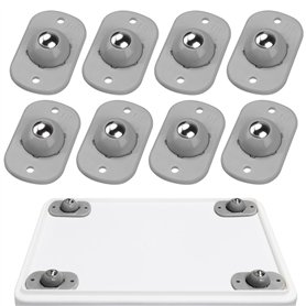 Mini Roulettes pour Meuble