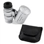 Aussel 60X Mini poche éclairante Jewelers Loupe Loupe Microscope réglable avec UV Détecteur de fluorescence et LED White Lights