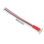 D-Orange 20 Paires JST 2 Broches Connecteur 22 AWG JST Connecteur de Prise 2 Pin Adaptateur de Connecteur Mâle et Femelle avec C
