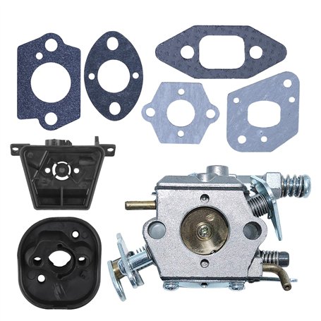 Mtanlo Carburateur pour Partner 350 351 352 370 371 390 391 401 420 20X McCulloch Mac Cat 335 435 436 440 441 PN Walbro 33-29 WT