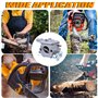 Mtanlo Carburateur pour Partner 350 351 352 370 371 390 391 401 420 20X McCulloch Mac Cat 335 435 436 440 441 PN Walbro 33-29 WT