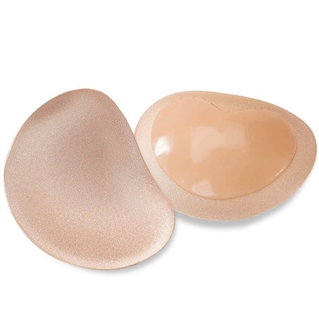Xrten 2pcs Auto-adhésif Coussinets Amovibles en Silicone