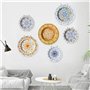 iPobie 10 Pièces Cintre Assiette Mural pour la Décoration de la Maison et Le Rangemen avec 10 Crochets Muraux