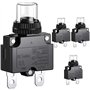CLDIY Lot de 4 interrupteurs de puissance 4 A avec protection contre les surcharges thermiques